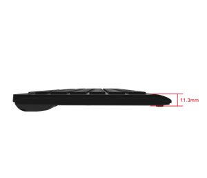 Hot Selling Factory Direct Supply Stylish Ultra Slim Ergonomic 106 Keys <strong>Computer</strong> Wired <strong>Keyboard</strong> Usb Wired <strong>Keyboard</strong> for Office. - Product Image 3