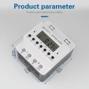 Neuzugang 220 V Zeitsteuerung Schalter Timer Timing Schalter Zeitregler mit automatischem Schalter Timer automatisch mit 6 kW Motor - Product Image 4