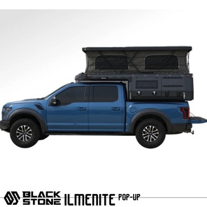 福特/丰田皮卡重型滑入式露营车，配有太阳能和淋浴系统 - Product Image 3