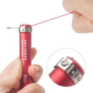 Botella de tinta de pigmento de tatuaje de cuerda de cejas de medición de mapeo de 30m para Microblading maquillaje regla de línea de arco y flecha - Product Image 1