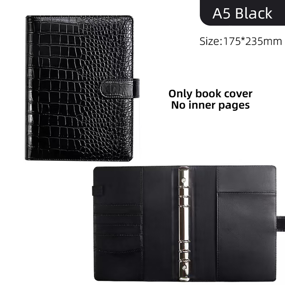 Couverture A5 noire