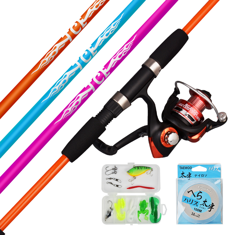 orange rod,2000# reel,lure,line combo