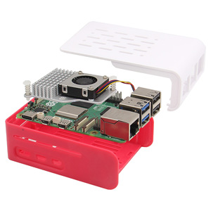 <strong>Raspberry</strong> <strong>Pi</strong> 5 <strong>Case</strong> Official Original White Red ABS Plastic <strong>Case</strong> with Official Fan <strong>Raspberry</strong> <strong>Pi</strong> protective <strong>case</strong> - Product Image 6