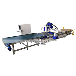 Hot Sale 4x8 <strong>Nesting</strong> <strong>CNC</strong> <strong>Router</strong> <strong>Machine</strong> with <strong>Auto</strong> <strong>Loading</strong> Unload Device for Furniture High Precision Wood Working <strong>Machine</strong> - Product Image 2