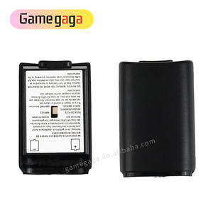 Xbox360ワイヤレスコントローラー用の交換用バッテリーバックカバーパックケースバッテリーカバーホルダーシェル - Product Image 1