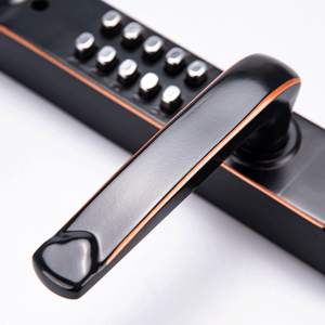 Waterproof Digital Wifi Door <strong>Lock</strong> Hotel Smart Mortise <strong>Lock</strong> with <strong>Key</strong> and Password <strong>Entry</strong> Fingerprint Unlock by TTlock