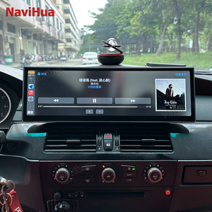 NaviHua sıcak satış 14.9 ''araç DVD oynatıcı oyuncu GPS navigasyon Android otomobil radyosu multimedya Stereo kafa ünitesi BMW 5 serisi E60 için - Product Image 4