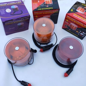 发光二极管警示灯汽车闪烁亮圆形安全信号灯12V/24v频闪灯 - Product Image 6