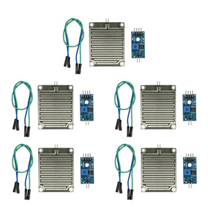 1/5/10PCS 3.3-5V <strong>Rain</strong> Raindrops Sensitive Detection <strong>Sensor</strong> Module Weather Humidity <strong>for</strong> Diy Kit - Product Image 2