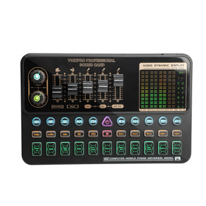 V 10 Pro USB ses kartı bm800 mikrofon seti kayıt bm 800 kondenser mikrofon ile k300 ses ses kartları ve mikserler stüdyo için - Product Image 3