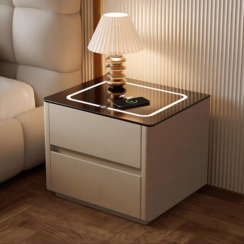 Khaki-wireless charging three-color lamp