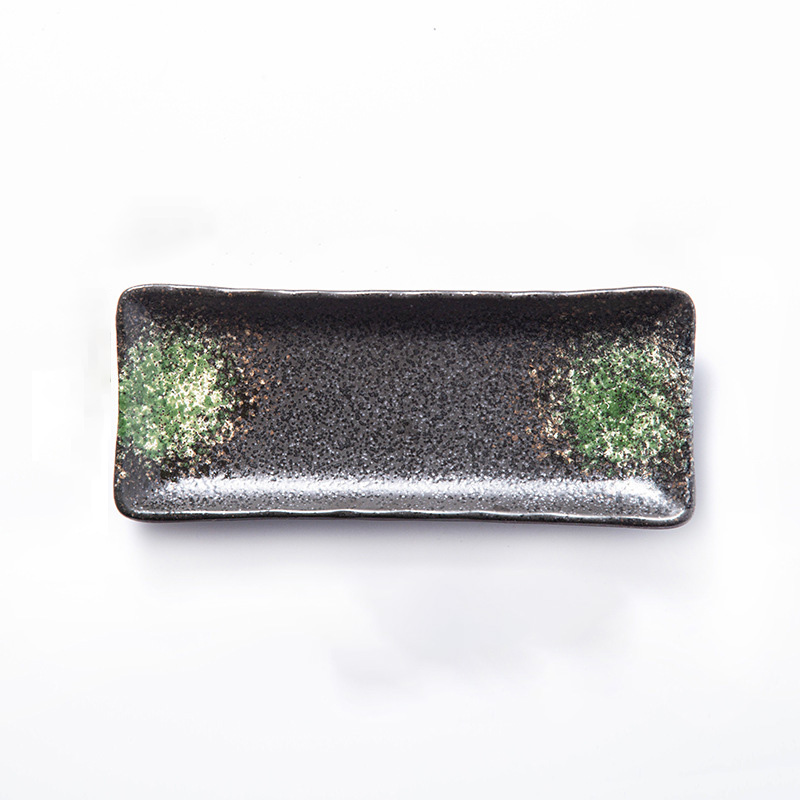 Negro verde 8 pulgadas