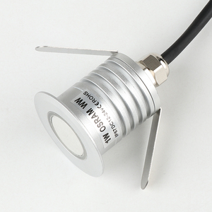 Işık daire ışın 2700 ~ 6500K RGB 1W IP67 LED Inground ışık 12V 24V LED güverte bahçe Buried gömülü Mini yeraltı ışık - Product Image 4