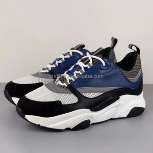 शीर्ष लक्जरी डिजाइनर बी 22 जूते वास्तविक चमड़े के चलने की शैली जूते बी 22 स्नीकर - Product Image 5