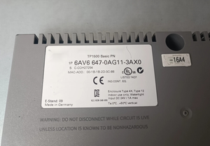 Nuevo 6AV6647-0AG11-3AX0 6AV2128-3KB06-0AX0 6AV6642-8BA10-0AA0 Panel táctil HMI para pantalla de visualización de Control de automatización Industrial