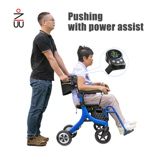 Power Rollator Walker para ancianos Carrito de compras Trolley Silla de ruedas eléctrica para discapacitados Peso ligero eléctrico - Product Image 6