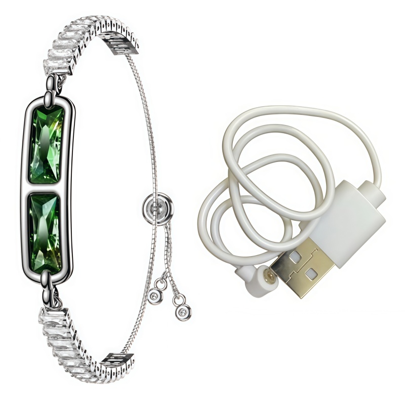 Green+White Diamond Chain