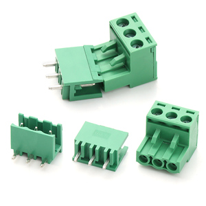 3P 5.08 <strong>Plug</strong>-in <strong>Terminal</strong> <strong>Block</strong> 2EDGK 5.08mm Pluggable <strong>Terminal</strong> <strong>Block</strong> Connector - Product Image 2
