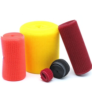 Gancho de nailon de doble cara y cinta de sujeción de bucle circular, microgancho y bucle de inyección suave ajustable reutilizable con autobloqueo - Product Image 6