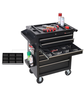 126pcs手推车橱柜工具设备车间工匠工具套件套装车库储物盒 - Product Image 2