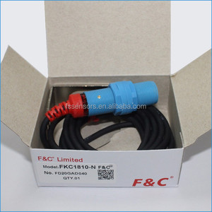 FKC1810 Series M18เซนเซอร์จับความใกล้เคียงแบบ Capacitive,เซ็นเซอร์ระดับวัสดุ,3สาย,NPN/PNP,ช่วงการตรวจจับ10มม. - Product Image 5