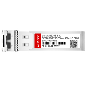<span class=keywords><strong>Cisco</strong></span> SFP-10/25g-csr-s Tương thích tốc độ kép 10G/25g sfp28 thu phát 400m MMF mô-đun thu phát quang - Product Image 3