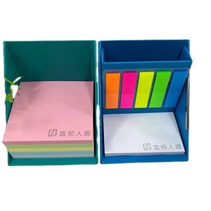 <strong>Customized</strong> Foldable 8x8cm <strong>Cube</strong> Box Sticky <strong>Memo</strong> <strong>Block</strong> <strong>Notes</strong> Pad with Pen Holder - Product Image 5
