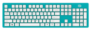 Teclado y ratón inalámbricos personalizados FD K3, combinación de ratón y teclado inalámbricos de tamaño completo, teclado inalámbrico USB silencioso de 2,4 GHz - Product Image 3