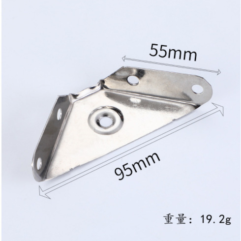 Comes with M4*20 screws (iron).