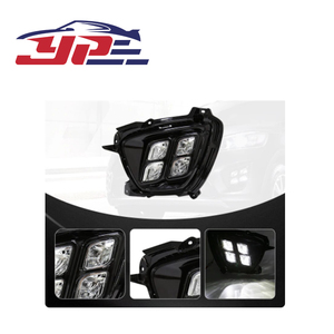 YOUPEILEDカーフロントバンパーライトフォグランプデイタイムランニングライトKIAソレント2015