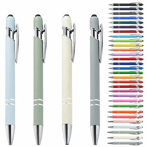 Promotion Advertising Gift <strong>2</strong> in 1 Ballpen <strong>Stylus</strong> Screen Ballpoint <strong>Pen</strong> Factory Delivery Metal <strong>Pen</strong> With Custom Logo - Product Image 1