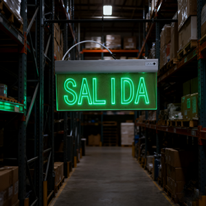 Đa chức năng cháy khẩn cấp an toàn lối ra dấu hiệu, thương mại nước ngoài lửa sơ tán khẩn cấp thoát khỏi ánh sáng - Product Image 4