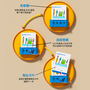 Y giocattoli per bambini di educazione precoce della carta di pensiero chiave logica formazione problem solving gioco illuminazione puzzle da tavolo giocattoli - Product Image 4
