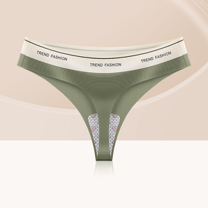 Venta al por mayor de bragas personalizadas para mujer, ropa interior Sexy de cuerda G, bragas de Yoga para mujer, ropa interior de Yoga - Product Image 3