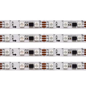 Hochwertiges RGB-Licht WS2811 LED-Streifen ws2811 DC12v 24V 10mm adressierbarer Pixel-LED-Licht regler Smart Programmable - Product Image 4