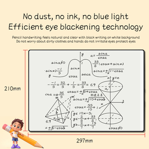 可定制14英寸计算器，带写字板超薄儿童写字板便携式魔术绘图板 - Product Image 5