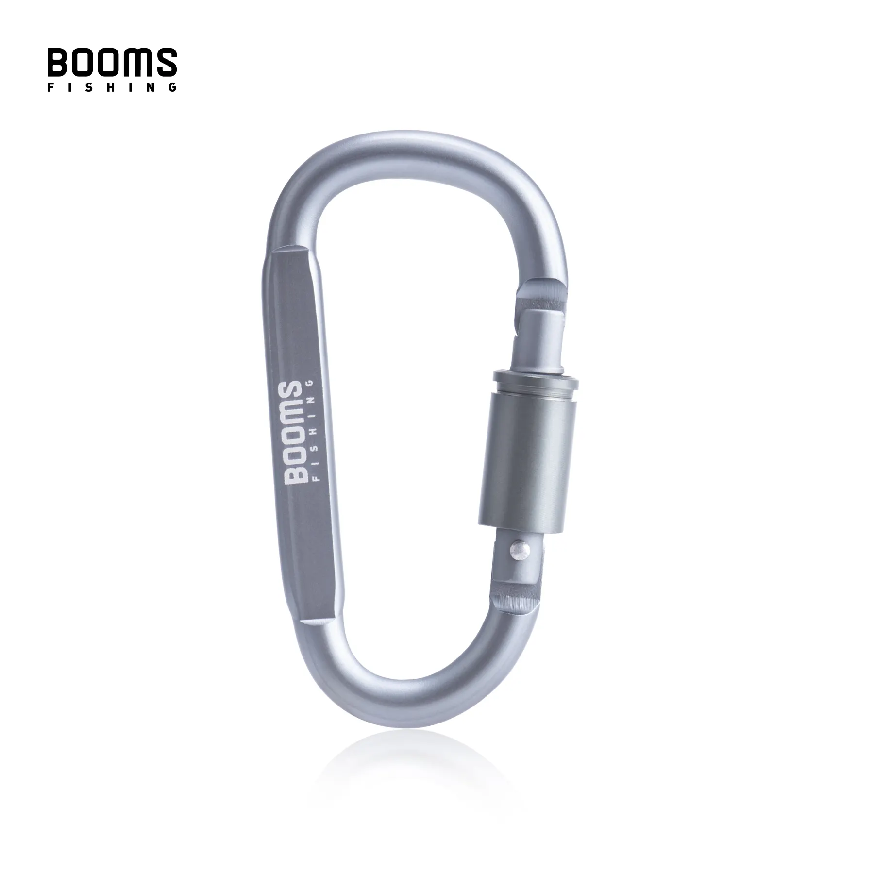 Mountaineering Lock gesper bentuk D Quick-Hang latch tugas berat putar CC4 Carabiner gantungan kunci klip untuk tas