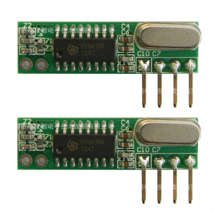 433 mhz supereterodina rf ricevitore e modulo trasmettitore 433 mhz telecomandi per arduino uno wireless modulo diy kit RXB22