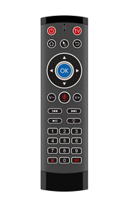 T1 Pro Max Voice Air Mouse mit Hintergrund beleuchtung 27 Tasten IR-Lern fernbedienung 2,4 GHz Wireless Fly Mouse TV-Box mit Fernbedienung - Product Image 2