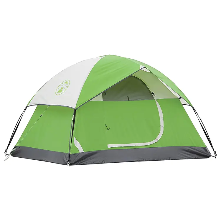 Палатка для кемпинга и отдыха, водонепроницаемая двухслойная палатка с алюминиевыми полюсами, 2/4/6 человека, семейная палатка для кемпинга