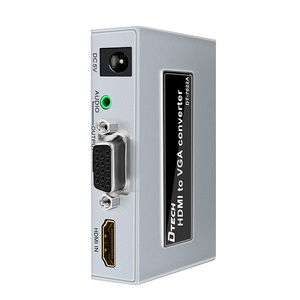 DTECH Mini HD 1080p Audio-und Videosignal Übertragung HDMI zu VGA Konverter HDMI zu VGA Adapter mit Audio ausgang