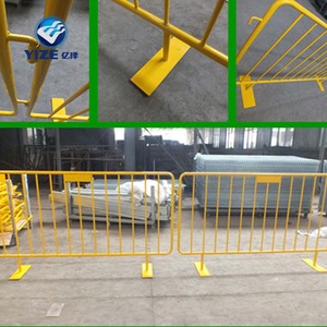 6x9.5ft Pvc beton blok plastik Colorbond çelik sitesi yaya ve çıkarılabilir Panel fiberglas çiftlik geçici çit Hoarding - Product Image 5