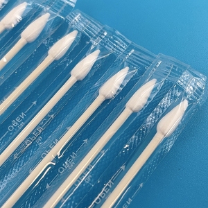 Cotton Swabs Paper Stick Pointed Round Head <strong>Q</strong> <strong>Tips</strong> Individual Wrapped - Product Image 2