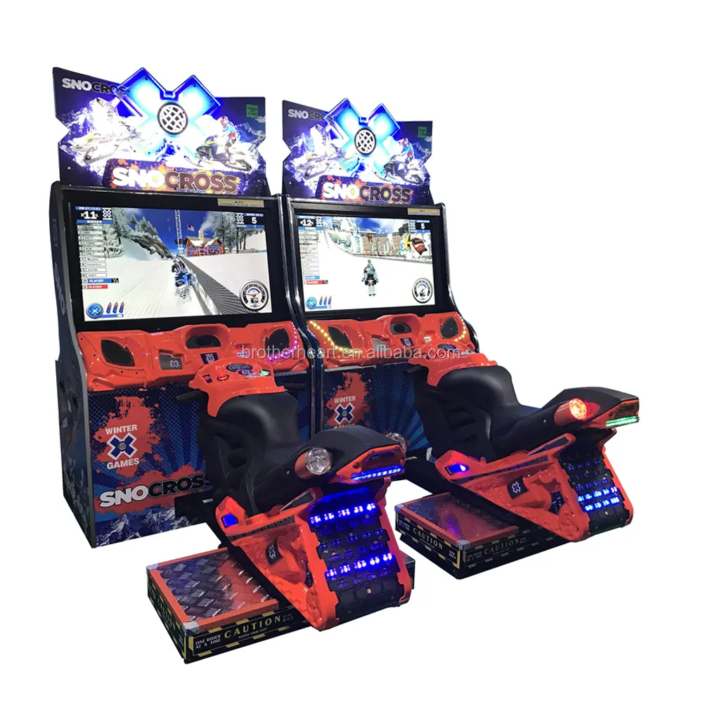 Xe Mô Phỏng Chơi Game 32 LCD Chạy Bằng Đồng Xu Mới Nhất Xe Mô Tô Chữ Thập SNO Xe Đạp Mô Phỏng Đua Xe Chuyển Động Trò Chơi Điện Tử