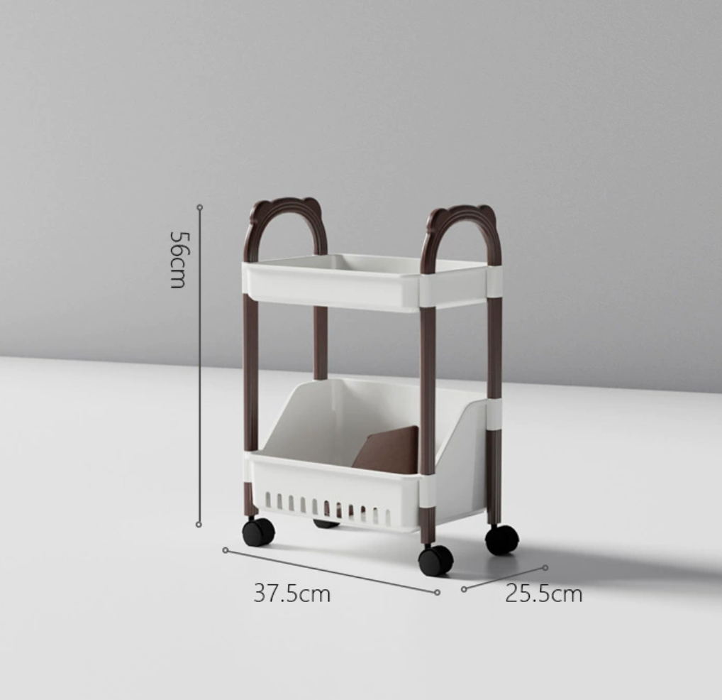 Marron + crème 2 couches