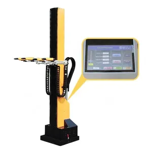 <strong>Electrostatic</strong> Automatic Powder Coating <strong>Line</strong> Spray Booth Metal Coating Machinery For Aluminum Profiles