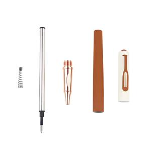 厂家供应豪华漂亮莫兰迪彩色金属滚筒中性笔，带定制标志 - Product Image 6