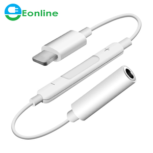 双充电聆听 8pin 适配器耳机 2 合 1 充电为 Iphone 音频为 X 7 11 连接器适配器 - Product Image 1