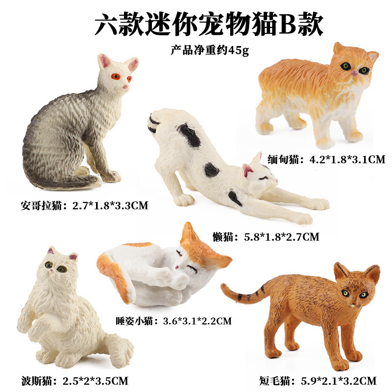 KZ Mini Pet Cat Tipo B (6 sets)