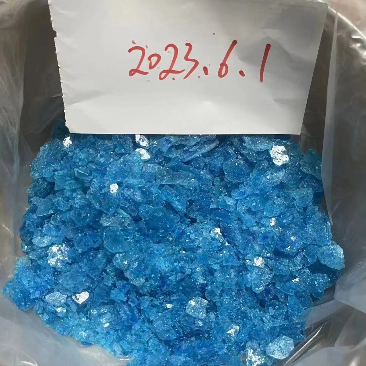 नई रसायन ब्लू क्रिस्टल C10H20O कण मेन्थॉल कैस 89-78-1 क्रिस्टल